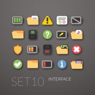 Flat Icons Set N36