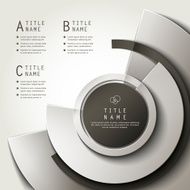 vector abstract 3d paper infographics N82