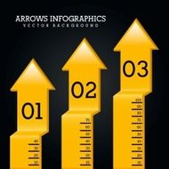 arrows infographics N51