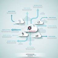 Modern Infographic Options Banner N63