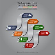 Abstract infographic Vector illustration Eps8 N10