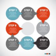 Infographic Templates for Business Vector Illustration N1744