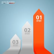 Arrows business growth Vector N6