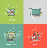 Math literature computer science and biology N2