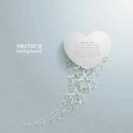 White Stars Dust Heart