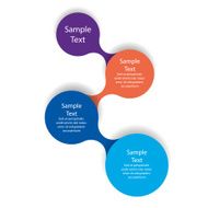 colorful round diagram infographics for presentations N17