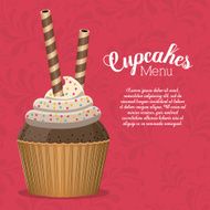 Desserts design vector illustration N17