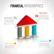 Bank financial infographics N2