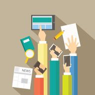 Business and Technology Flat Design