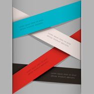 Minimalistic background with paper stripes