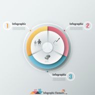 Modern infographics options banner N720