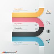 Modern infographics options banner N722