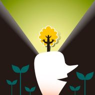 illustration concept of growth