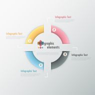 Modern infographics options banner N727