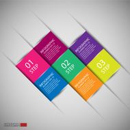 Infographics vector design template N380