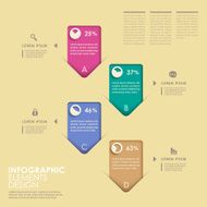 abstract option infographics N17