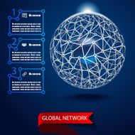 Global network background vector