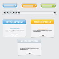 Web UI Controls Elements