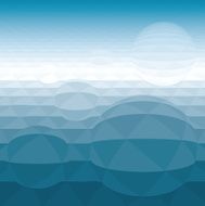vector colorful Abstract triangle background
