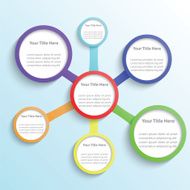 Minimal infographic template background N2