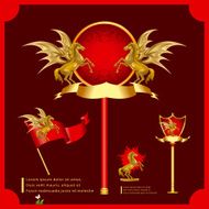 rising horse in Gold infographic N2