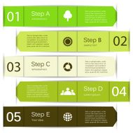 Modern vector info graphic for business project N278