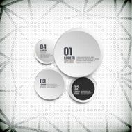 3d paper infographic template