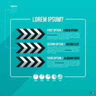 Abstract infographics banner design N65