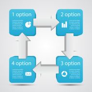 Modern vector template for your business project N322