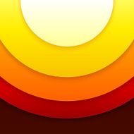 Abstract red and orange circles vector background N10