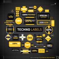 Techno background N96