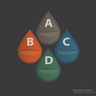 Info Graphic Elements Water Style