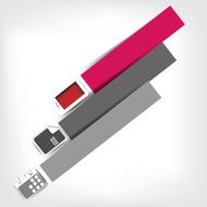 Blank with infographic elements N14