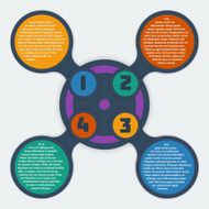 Metaball infographic elements N6
