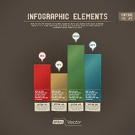 Infographic Elements Bar Graph - Vintage N2