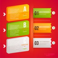 Abstract infografics design N52