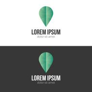 Business abstract logo design template N2