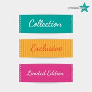 Clothing labels Vector N7