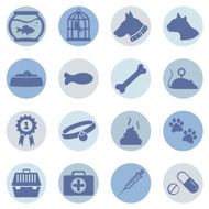 Vector Set of Pets Icons N15