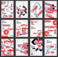Set of Flyers Brochure Design Templates N10