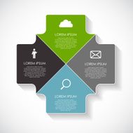 Infographic Templates for Business Vector Illustration N1763