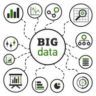 BigDataVectorIllustrationGreen