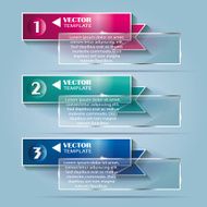 Set of vector banners N7