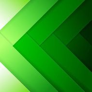 Abstract green crossing rectangle shapes background