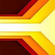 Abstract red orange and yellow paper triangle shapes background N2