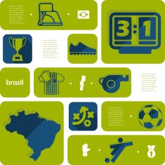 football soccer infographic N427