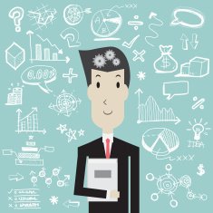 Man thinking - Vector N2