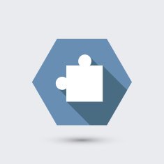 vector modern flat icon with long shadow N29