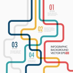 Vector line business concept template N15