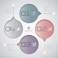 Infographics vector design template N361